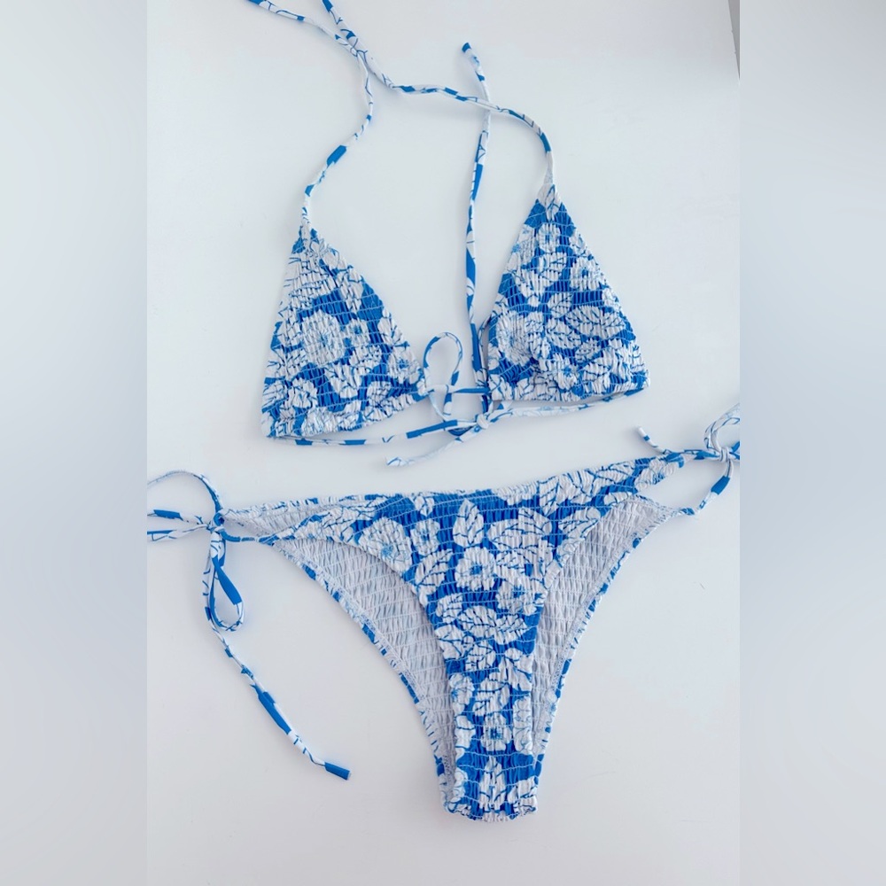 Floral Tie Bikini